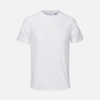 Футболка спортивная унисекс Vortex, белая