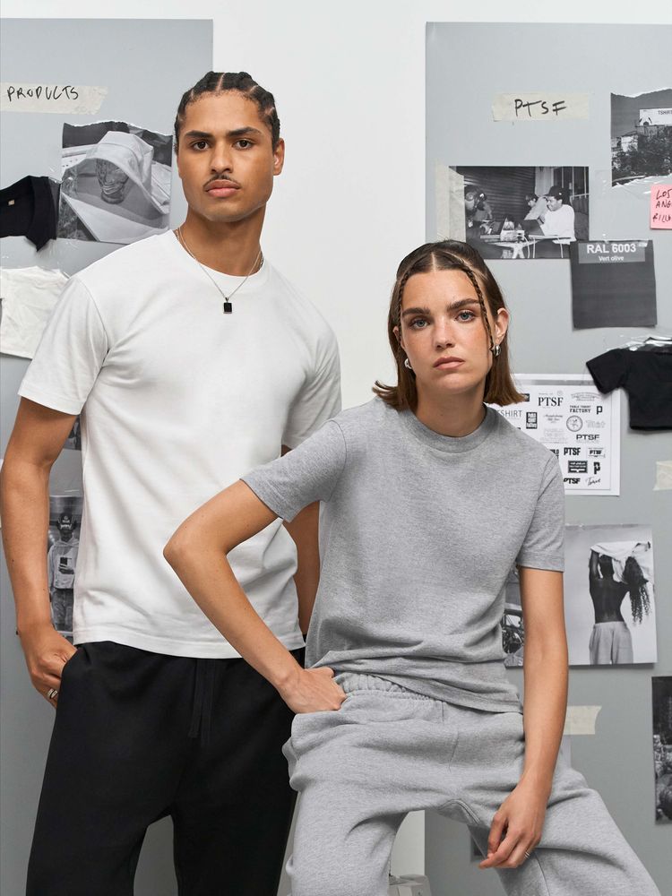 Футболка унисекс Cliff, черная