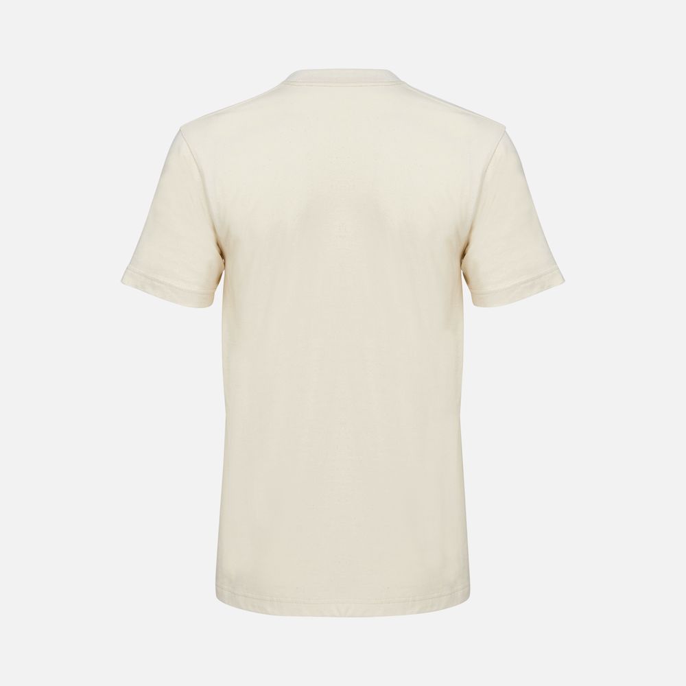 Футболка унисекс Cliff, светло-бежевая (неокрашенная)