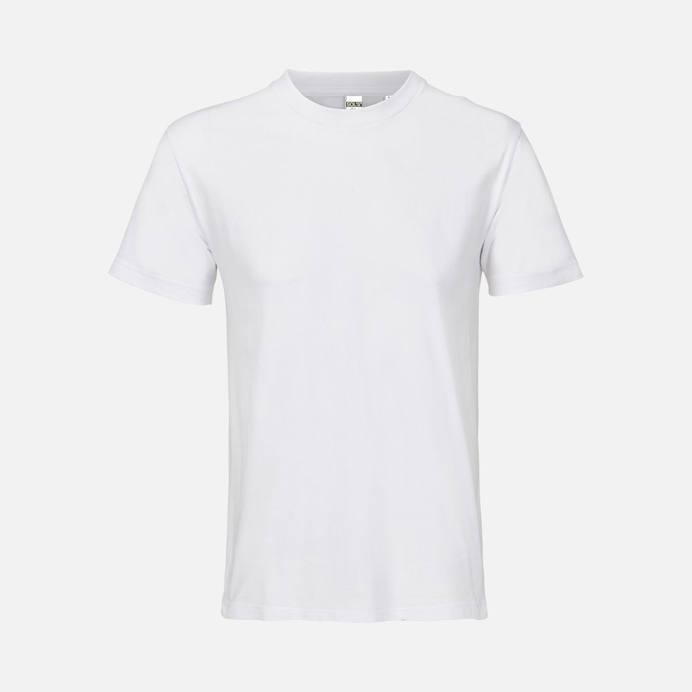 Футболка унисекс Cliff, белая