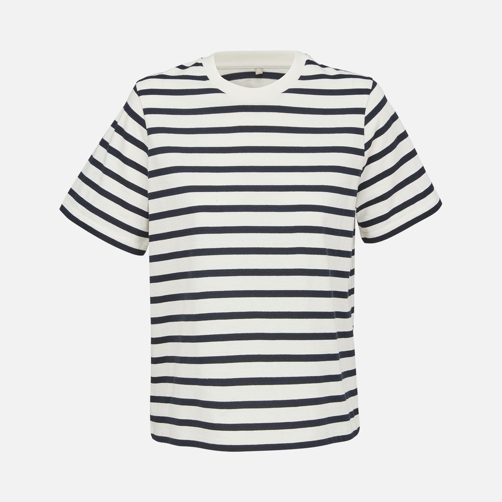 Футболка женская Legend Women, молочно-белая с темно-синим