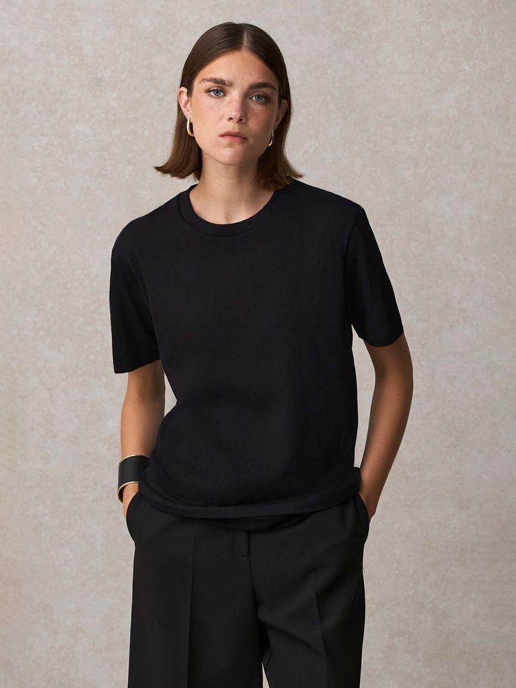 Футболка унисекс Lyam, темно-синяя