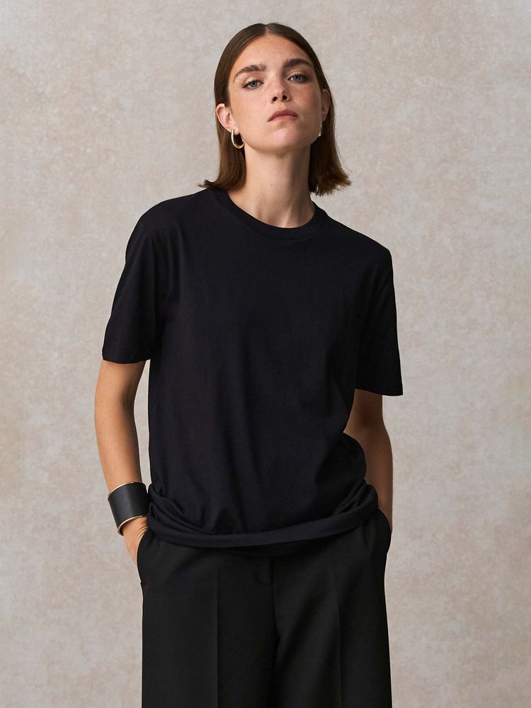 Футболка унисекс Lyam, темно-синяя