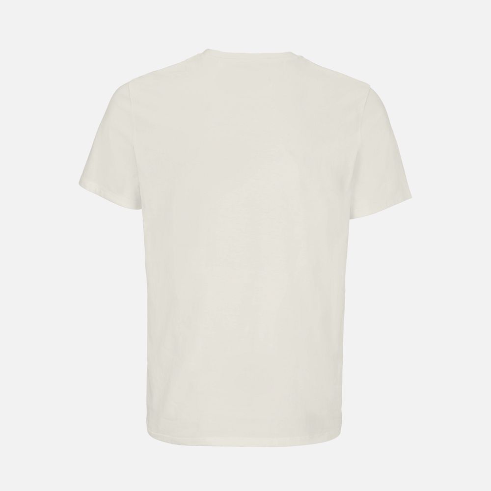 Футболка унисекс Lyam, молочно-белая