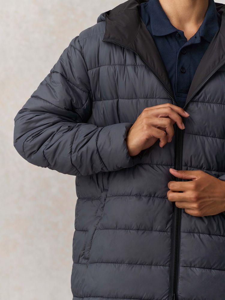 Куртка-парка унисекс Reverse, темный хаки