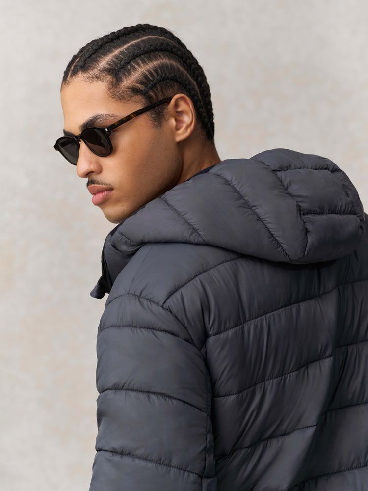 Куртка-парка унисекс Reverse, черная