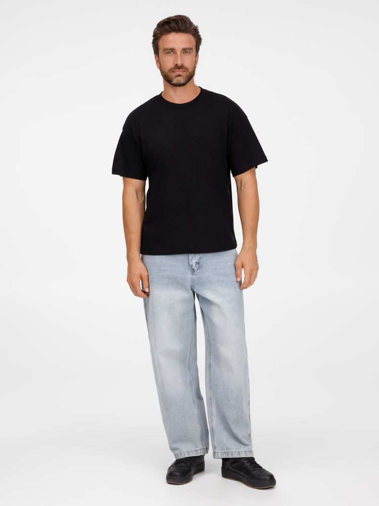 Футболка оверсайз унисекс Legacy, серый меланж