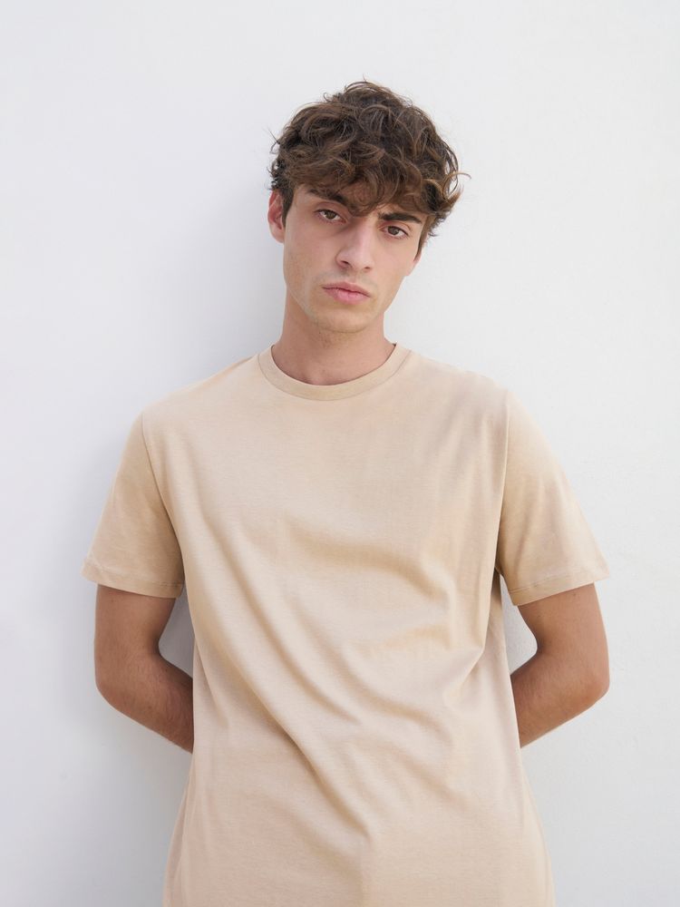 Футболка унисекс Legend, бежевая (льняная)