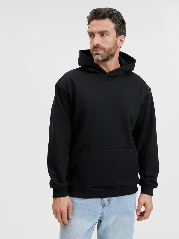 Худи унисекс оверсайз Songo, черное