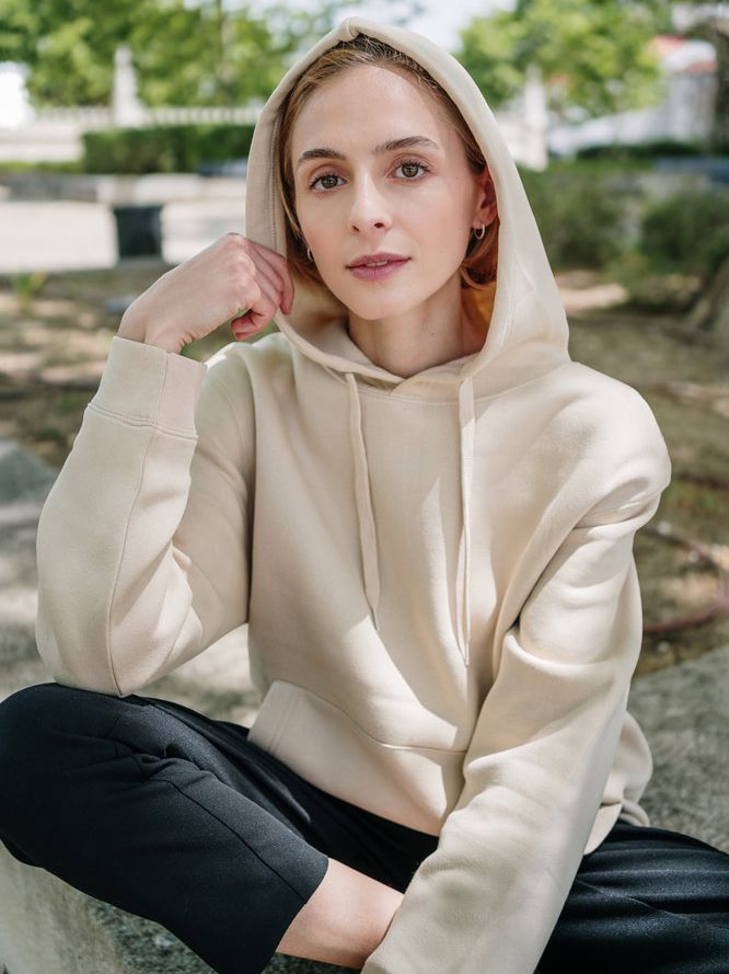 Худи унисекс Phoenix, светло-оранжевое