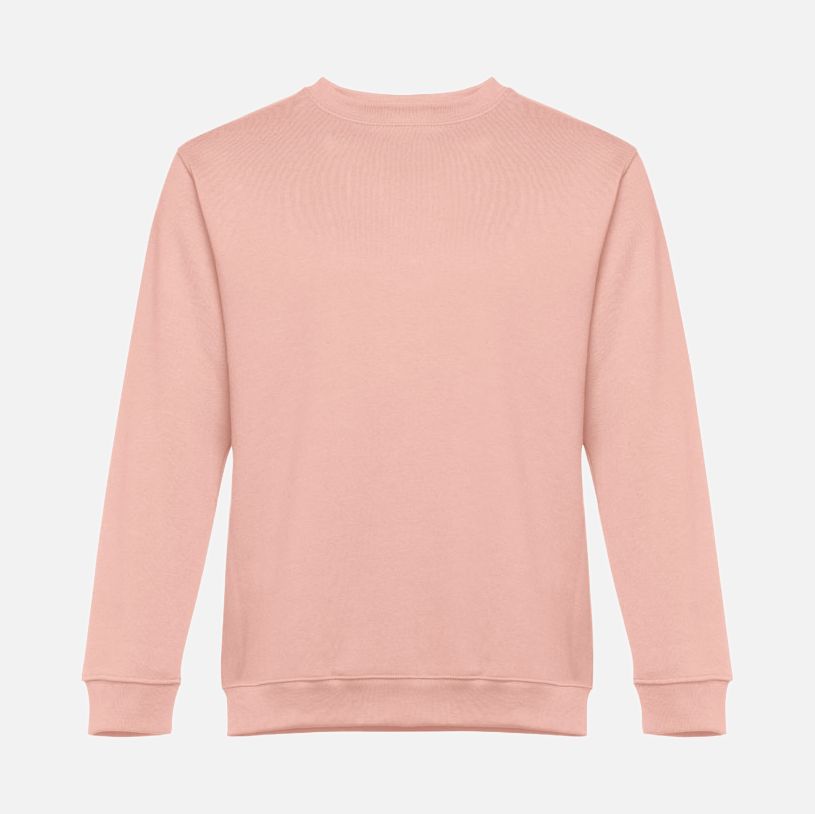 Свитшот унисекс Delta, розовый (лососевый)