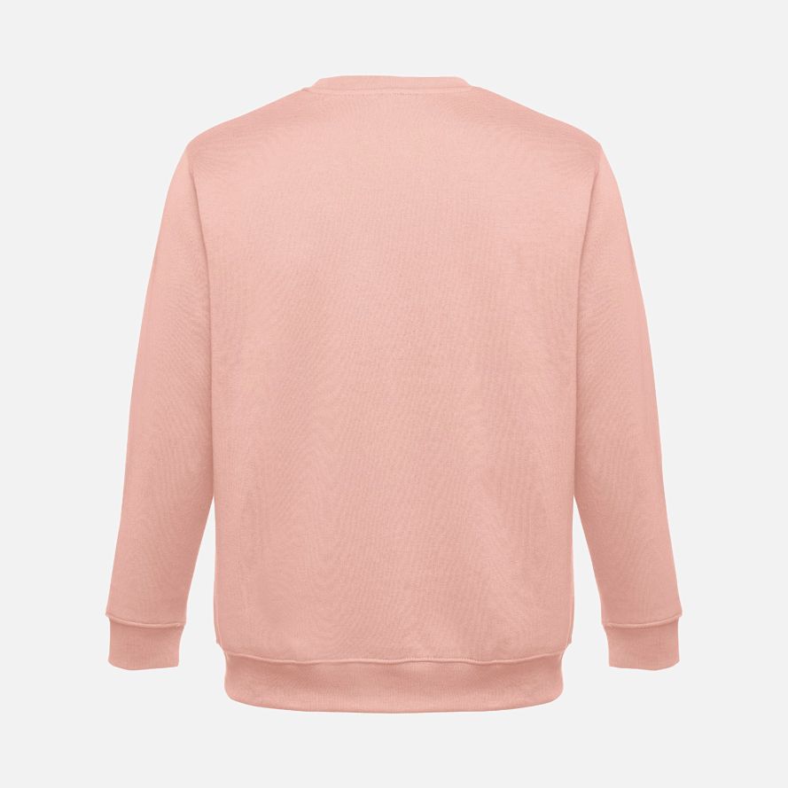Свитшот унисекс Delta, розовый (лососевый)