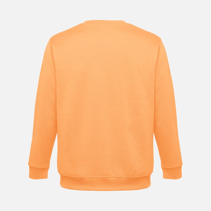 Свитшот унисекс Delta, светло-оранжевый