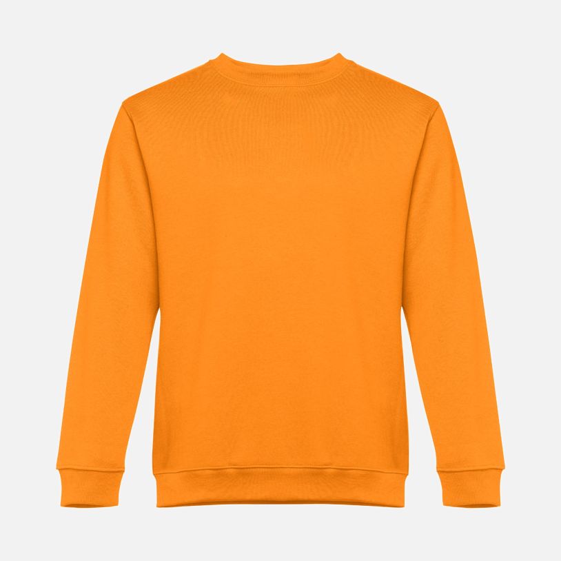 Свитшот унисекс Delta, оранжевый
