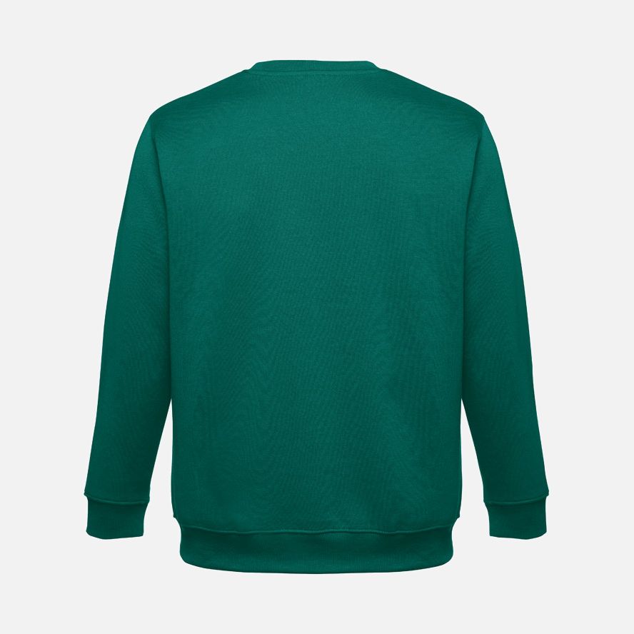 Свитшот унисекс Delta, темно-зеленый