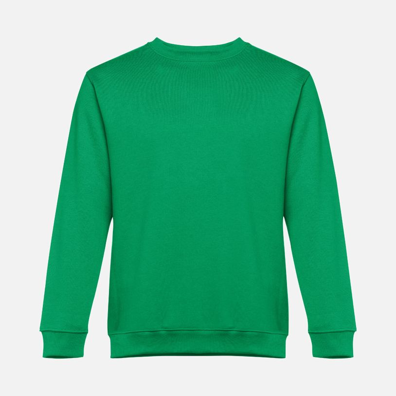 Свитшот унисекс Delta, зеленый
