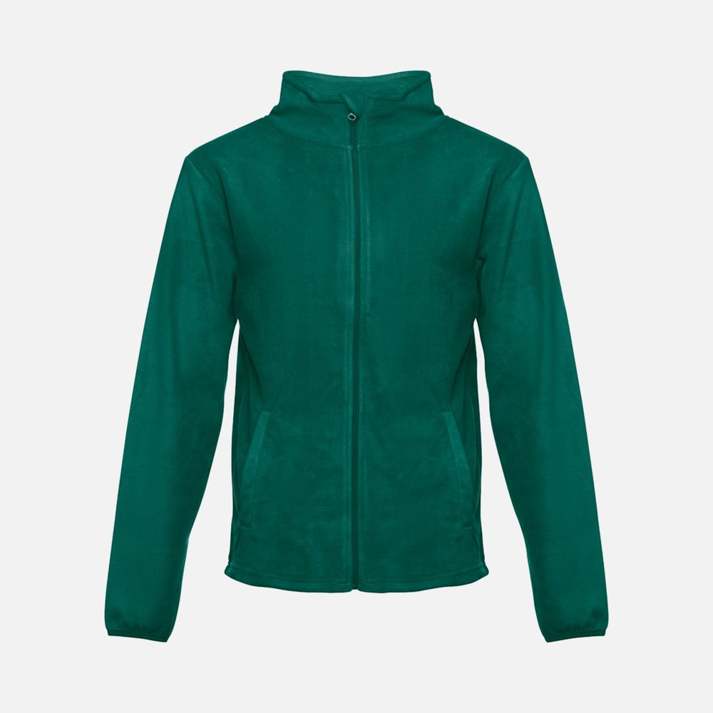 Куртка флисовая мужская Helsinki, темно-зеленая