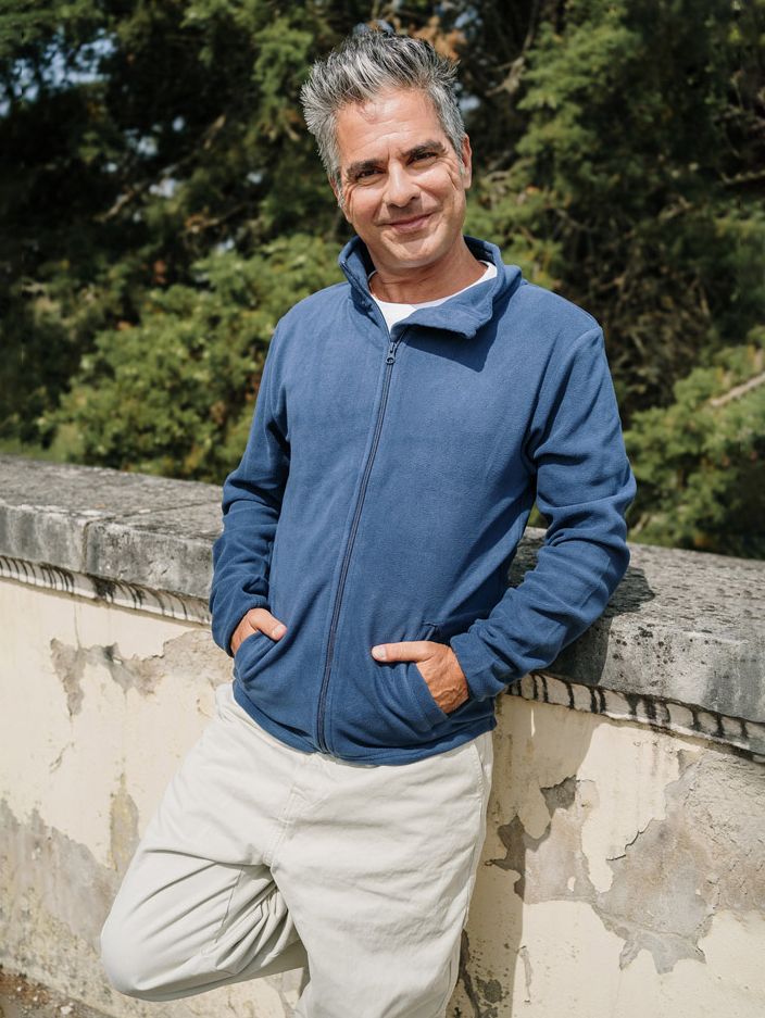 Куртка флисовая мужская Helsinki, черная