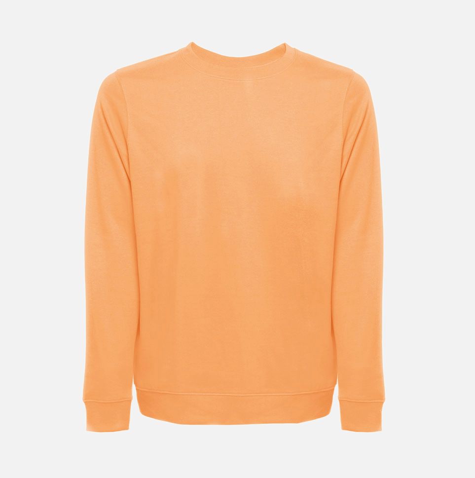 Свитшот унисекс Colombo, светло-оранжевый