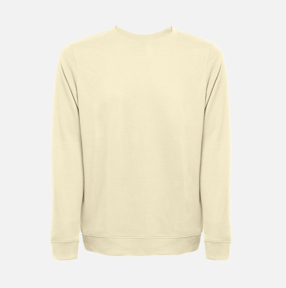 Свитшот унисекс Colombo, светло-желтый