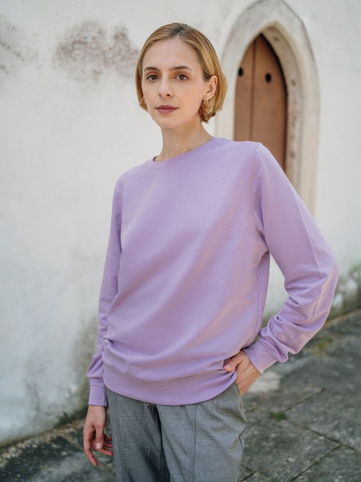 Свитшот унисекс Colombo, розовый (лососевый)