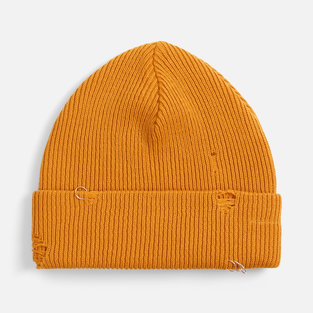 Шапка Ribelle, темно-желтая (горчичная)