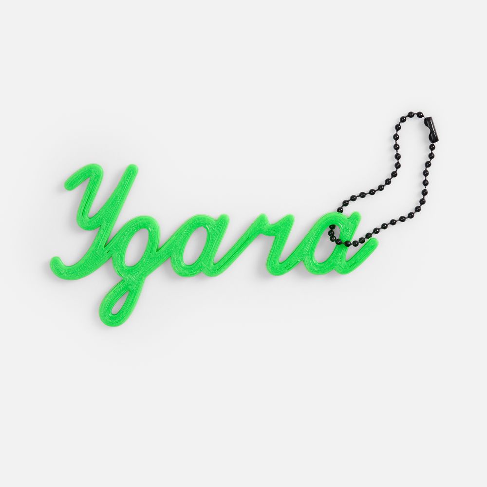 Подвеска Word, 3D-печать на заказ, удача