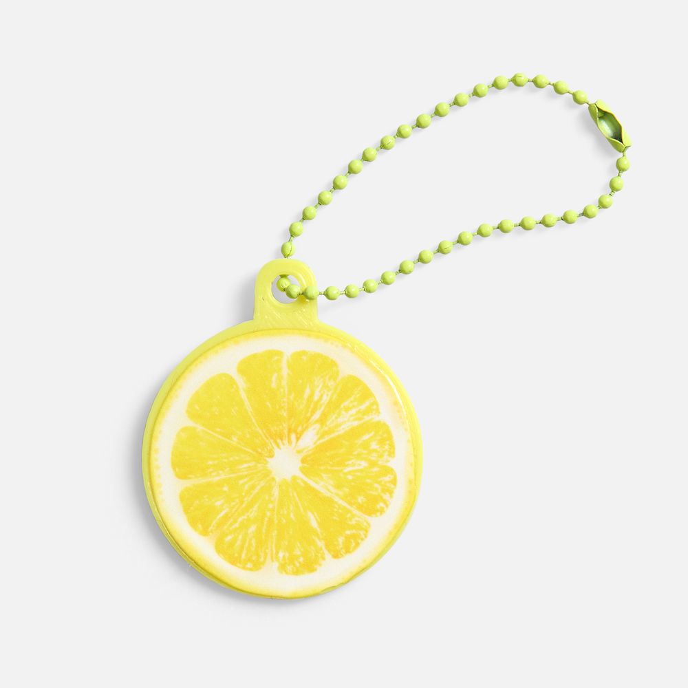 Подвеска Round, 3D-печать, желтая