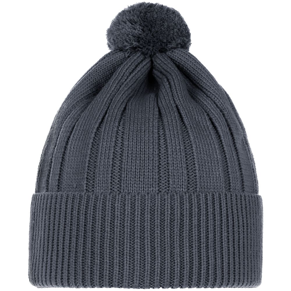 Шапка Knit Beat, темно-серая