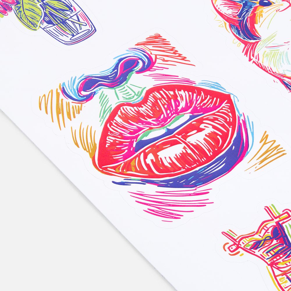 Стикерпак бумажный Thematik, для женщин