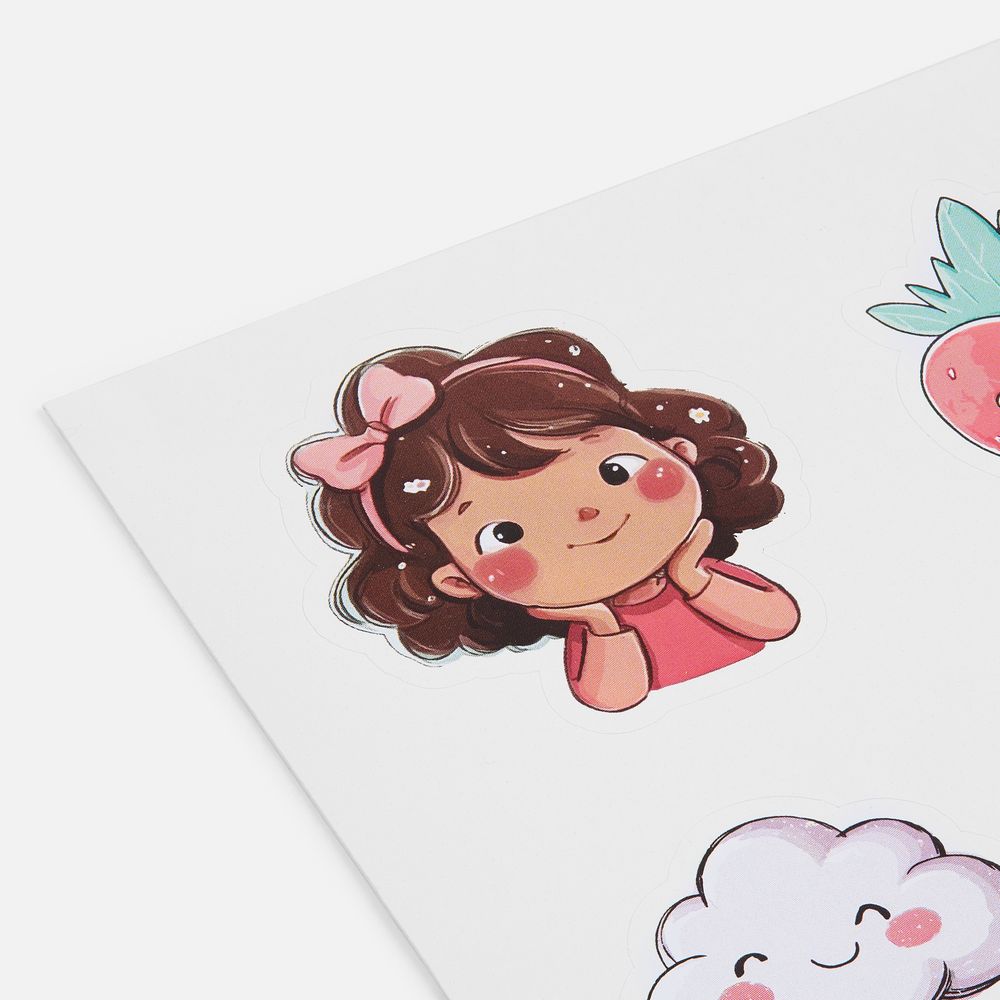 Стикерпак бумажный Thematik, для девочек