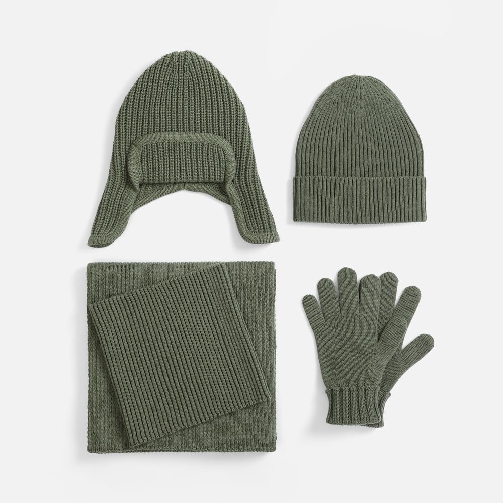 Перчатки Catch Match, зеленые (полынь)