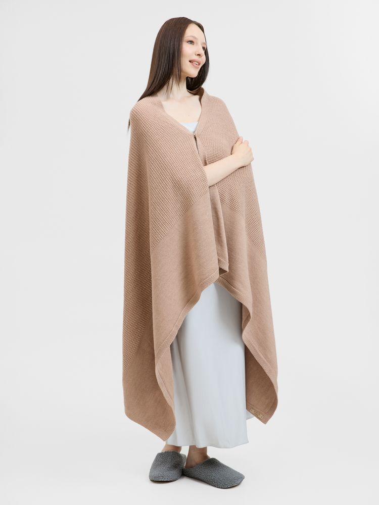 Плед Voyage в кофре, бежевый