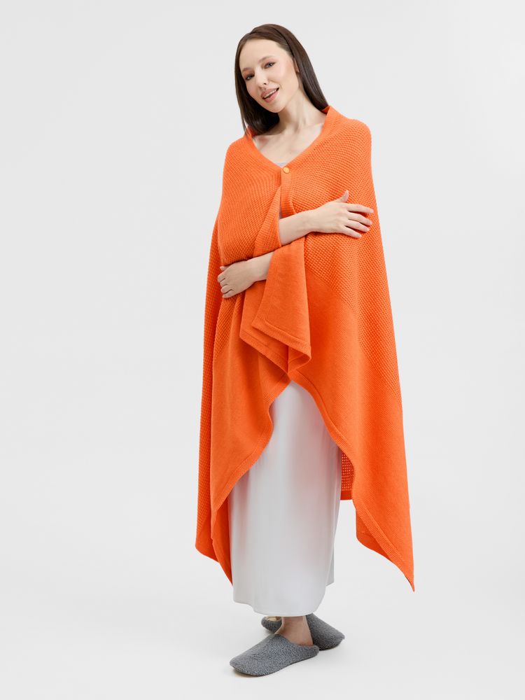 Плед Voyage в кофре, оранжевый