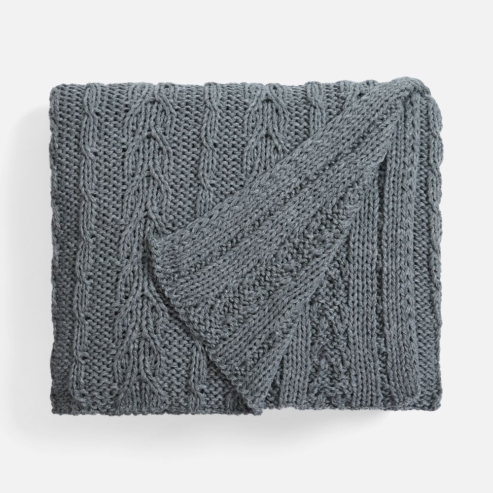 Плед Eloisa, серый меланж