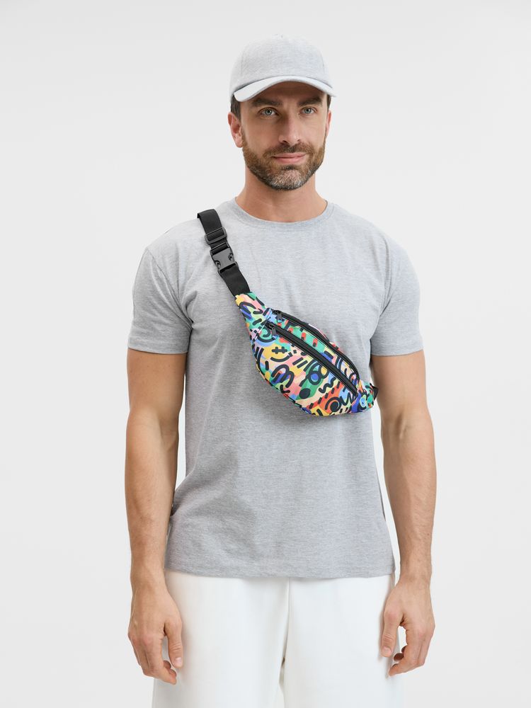 Сумка поясная Bolsana с передним карманом с печатью на заказ