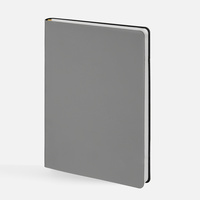 Ежедневник Flex Shall New, недатированный, темно-серый