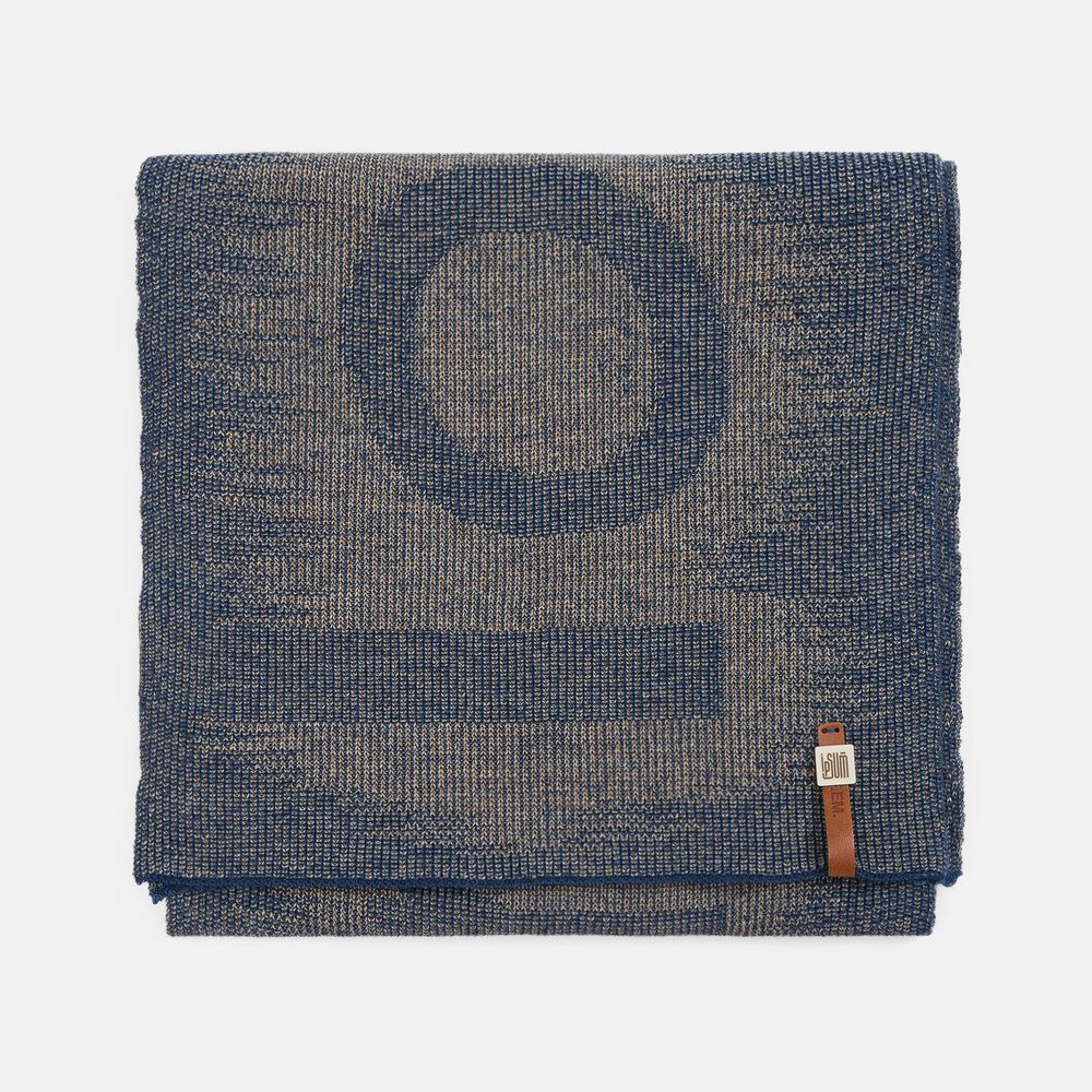 Шарф Denim XXL на заказ, полушерсть