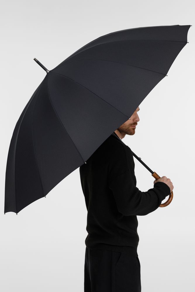 Зонт-трость Big Boss, черный