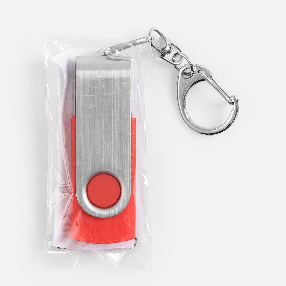 Флешка Twist, красная, 16 Гб