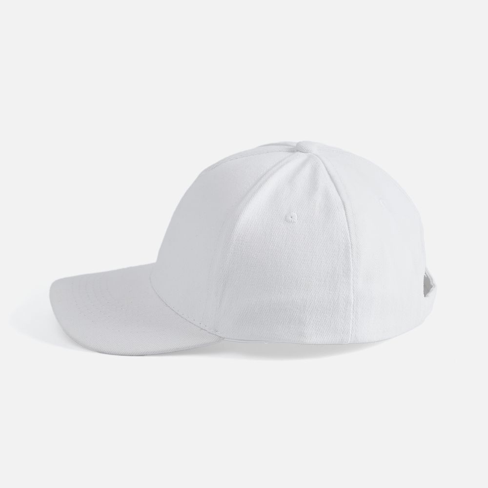 Бейсболка Long Beach, белая