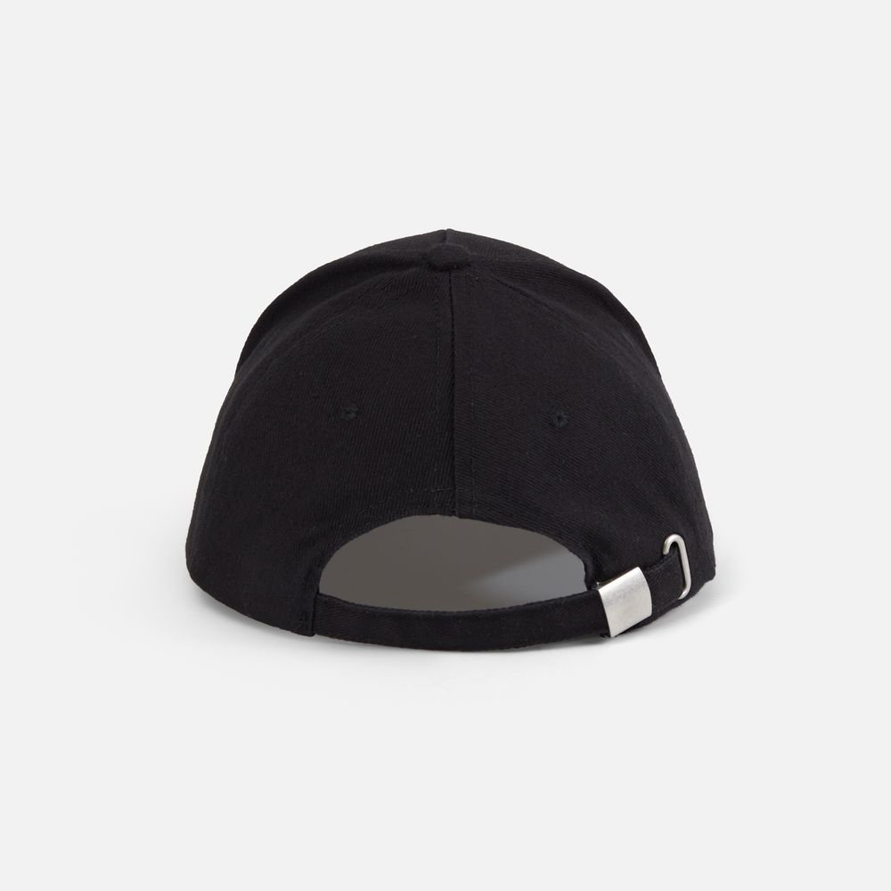 Бейсболка Long Beach, черная