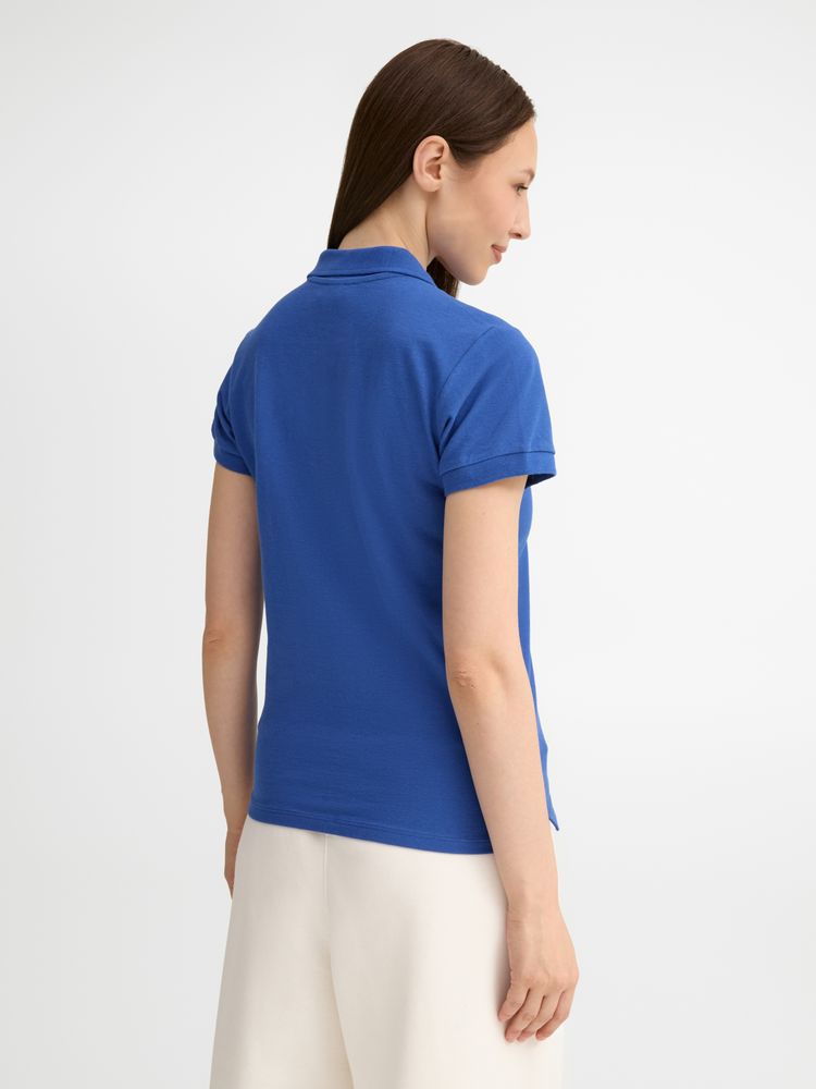 Рубашка поло женская People 210, ярко-синяя (royal)