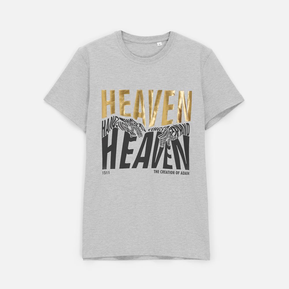 Футболка мужская T-bolka Stretch, серый меланж