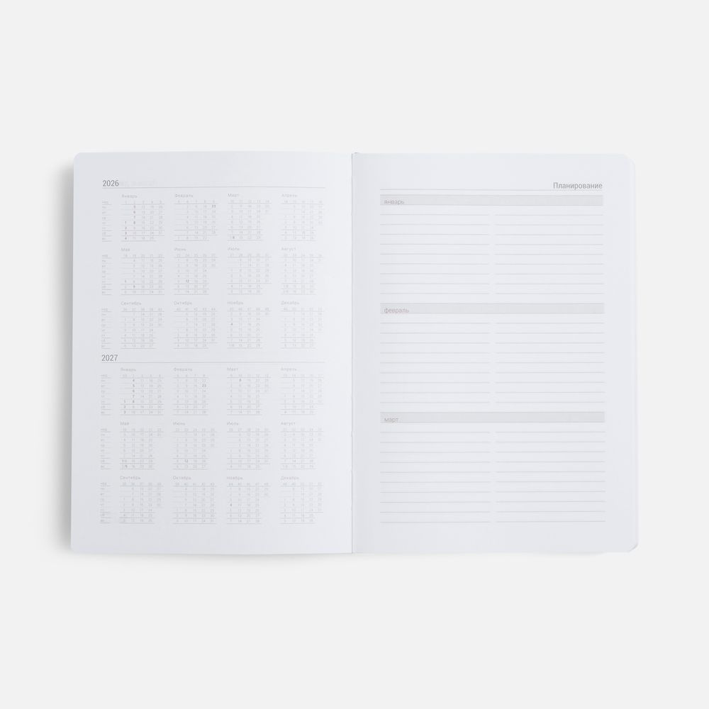 Ежедневник Basis, датированный, красный