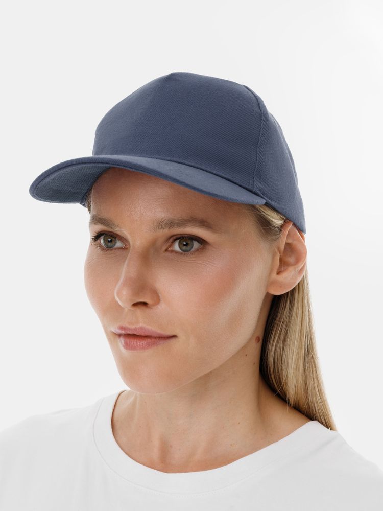 Бейсболка Long Beach, синяя (джинс)