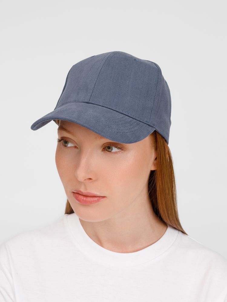 Бейсболка Buffalo, синяя (джинс)