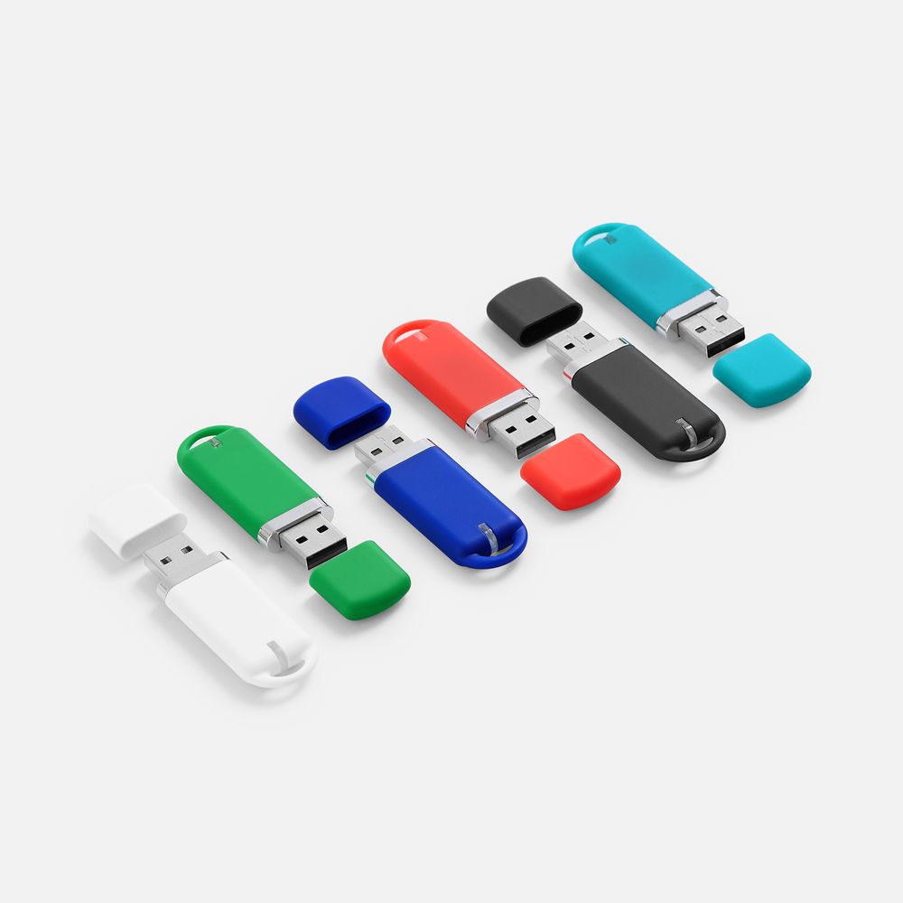 Флешка Memo, 8 Гб, синяя