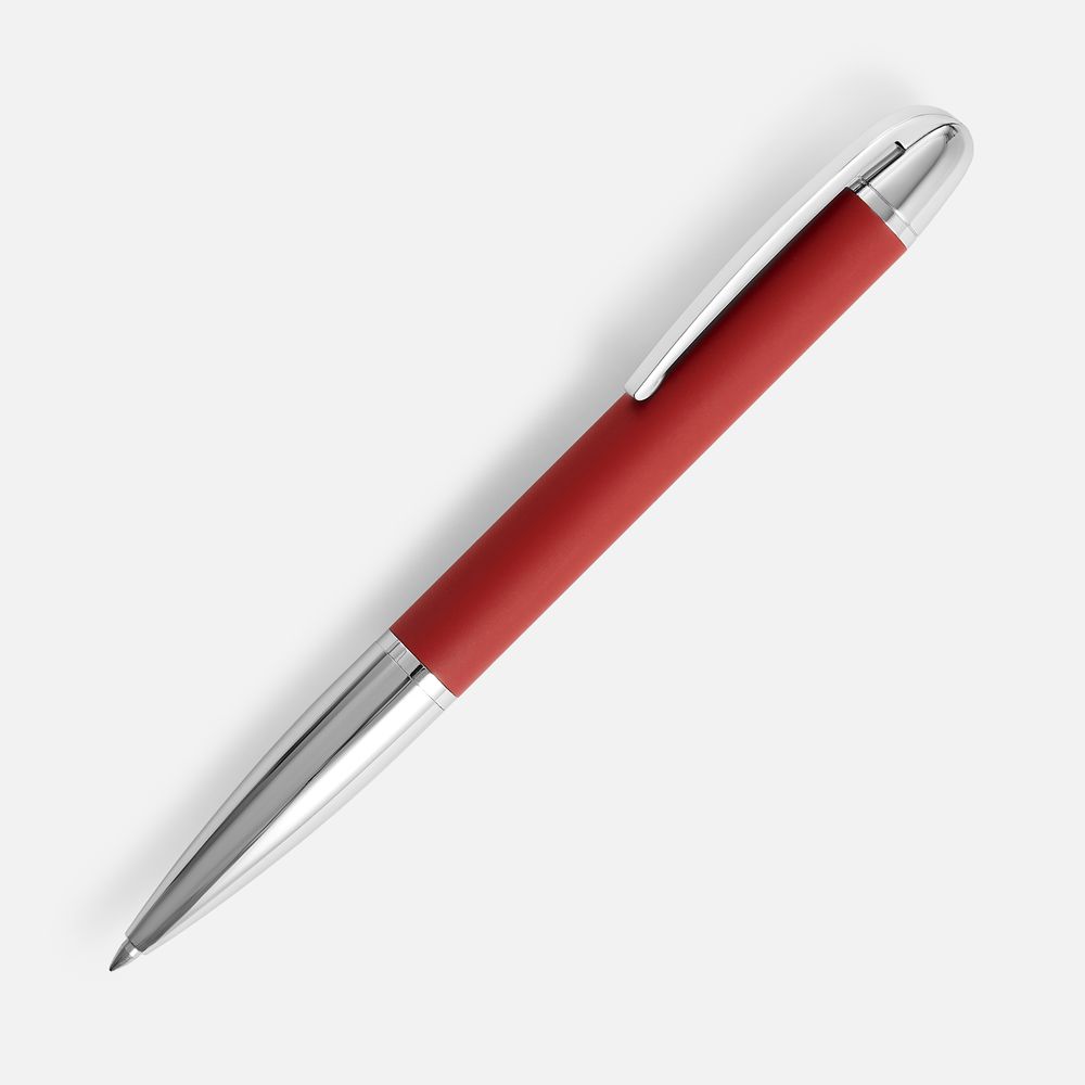 Ручка шариковая Arc Soft Touch, красная