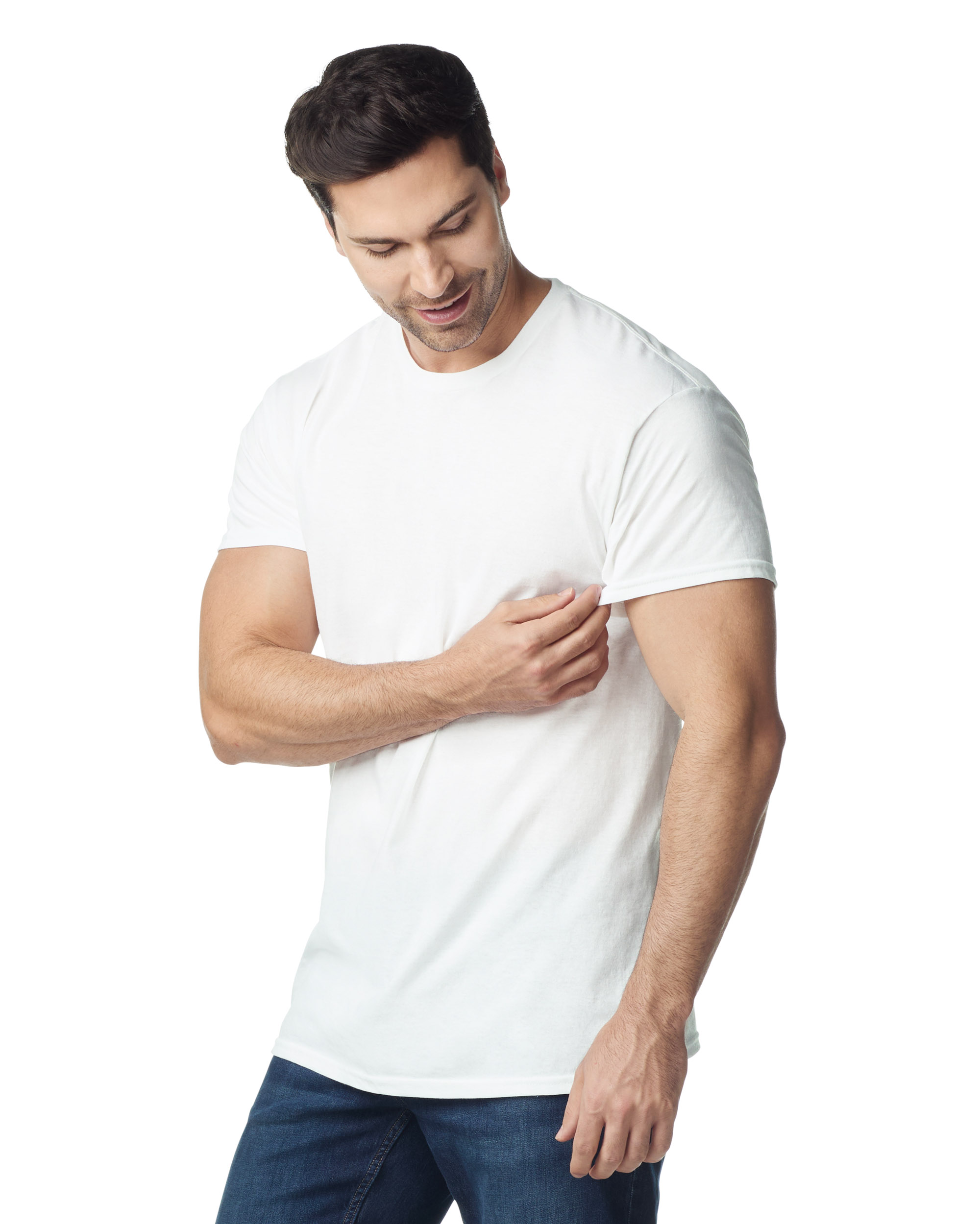 Футболка LIGHT COTTON, БЕЛЫЙ S